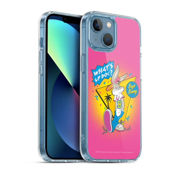Looney Tunes Bugs Bunny Retro Soft Gel Case for Apple iPhone 13 Mini & MagSafe