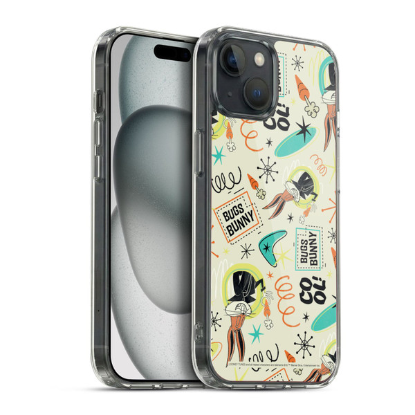 Looney Tunes Bugs Bunny Cool Soft Gel Case for Apple iPhone 15 Plus & MagSafe