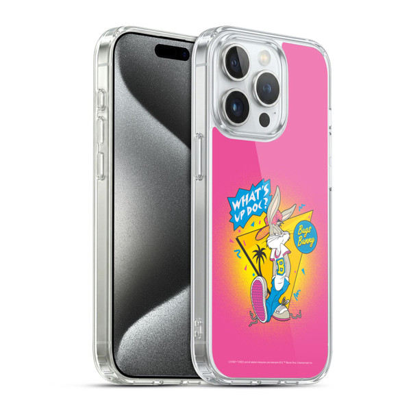 Looney Tunes Bugs Bunny Retro Soft Gel Case for Apple iPhone 15 Pro & MagSafe
