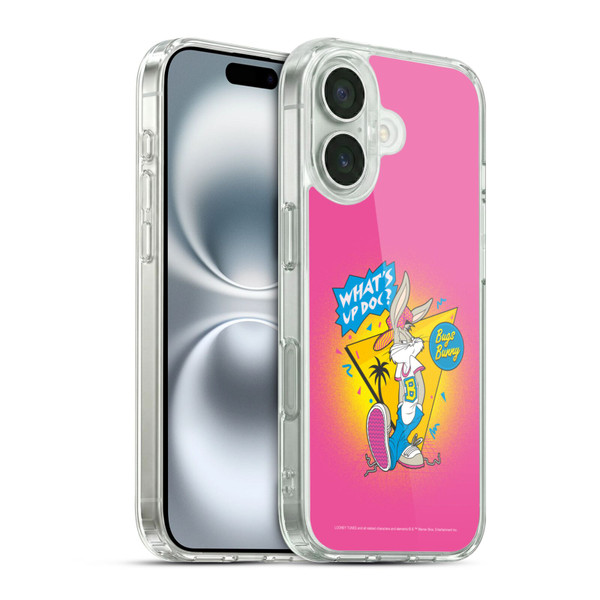 Looney Tunes Bugs Bunny Retro Soft Gel Case for Apple iPhone 16 & MagSafe