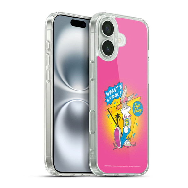 Looney Tunes Bugs Bunny Retro Soft Gel Case for Apple iPhone 16 Plus & MagSafe