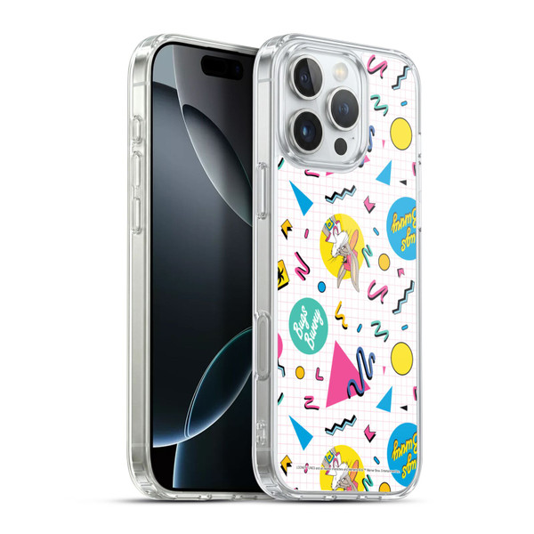 Looney Tunes Bugs Bunny Grid Soft Gel Case for Apple iPhone 16 Pro Max & MagSafe