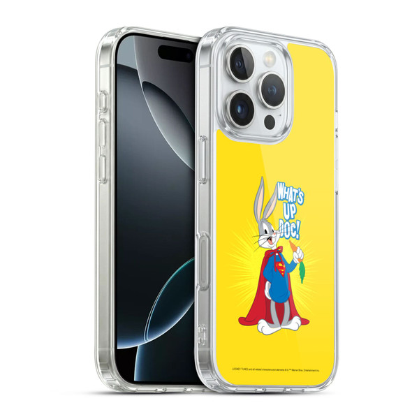 Looney Tunes Bugs Bunny Super Soft Gel Case for Apple iPhone 16 Pro & MagSafe