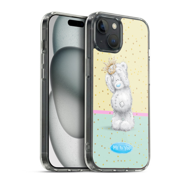 Me To You Once Upon A Time Crown Soft Gel Case for Apple iPhone 15 Plus & MagSafe
