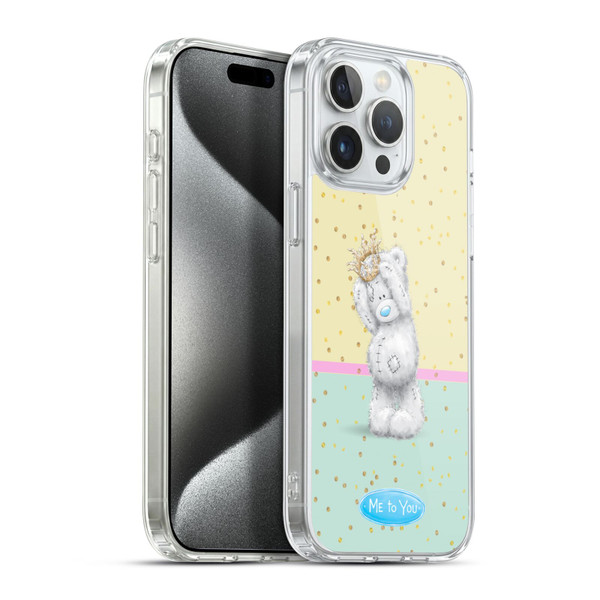 Me To You Once Upon A Time Crown Soft Gel Case for Apple iPhone 15 Pro Max & MagSafe