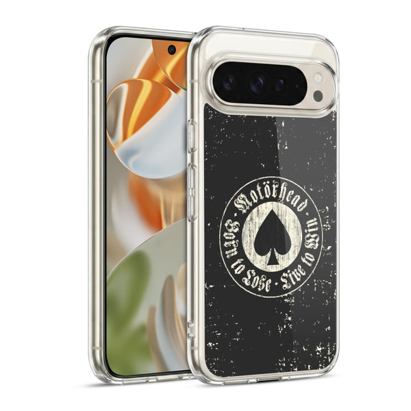 Motorhead Logo Ace Of Spades 2 Soft Gel Case for Google Pixel 9 / Pixel 9 Pro