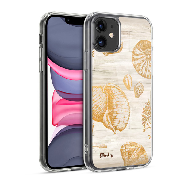 Paul Brent Coastal Shells Soft Gel Case for Apple iPhone 11