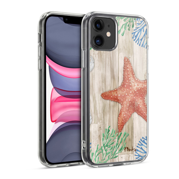 Paul Brent Coastal Starfish Soft Gel Case for Apple iPhone 11