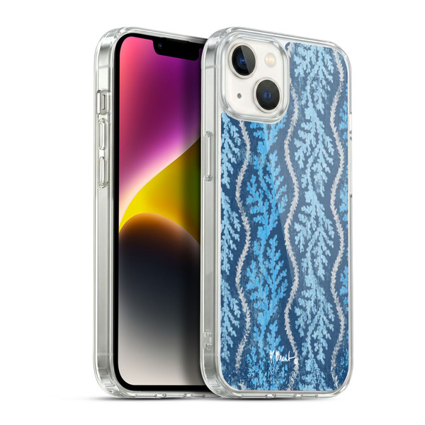 Paul Brent Coastal Reef Stripes Soft Gel Case for Apple iPhone 14 Plus & MagSafe