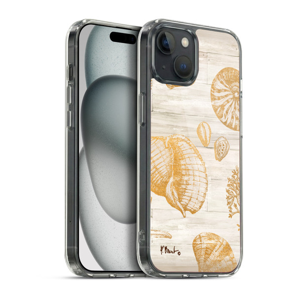 Paul Brent Coastal Shells Soft Gel Case for Apple iPhone 15 Plus & MagSafe