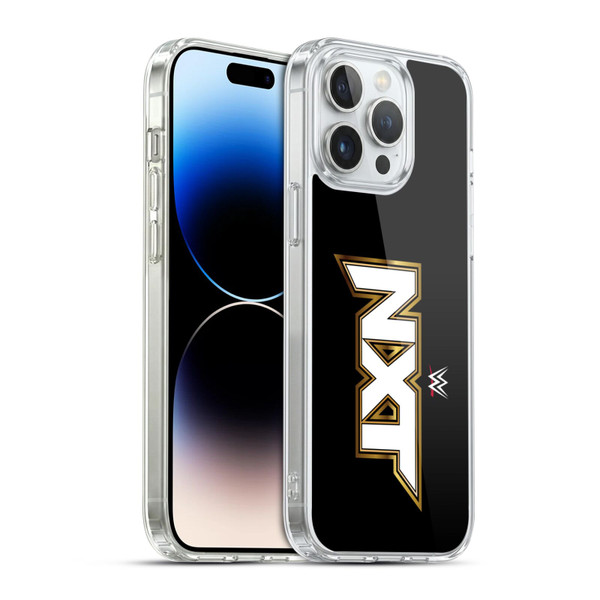WWE TV Program Logo NXT Soft Gel Case for Apple iPhone 14 Pro Max & MagSafe