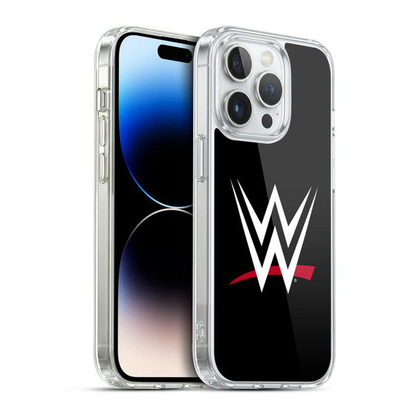 WWE TV Program Logo Main Soft Gel Case for Apple iPhone 14 Pro & MagSafe