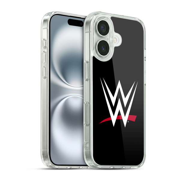 WWE TV Program Logo Main Soft Gel Case for Apple iPhone 16 & MagSafe