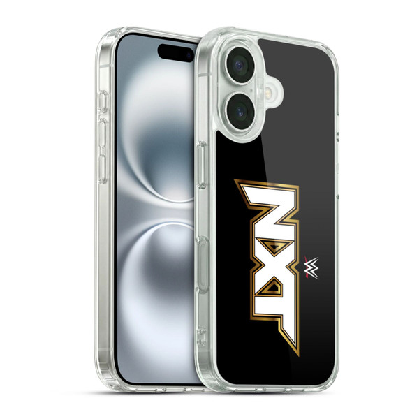 WWE TV Program Logo NXT Soft Gel Case for Apple iPhone 16 & MagSafe