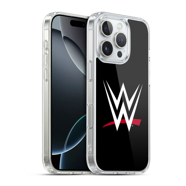 WWE TV Program Logo Main Soft Gel Case for Apple iPhone 16 Pro & MagSafe