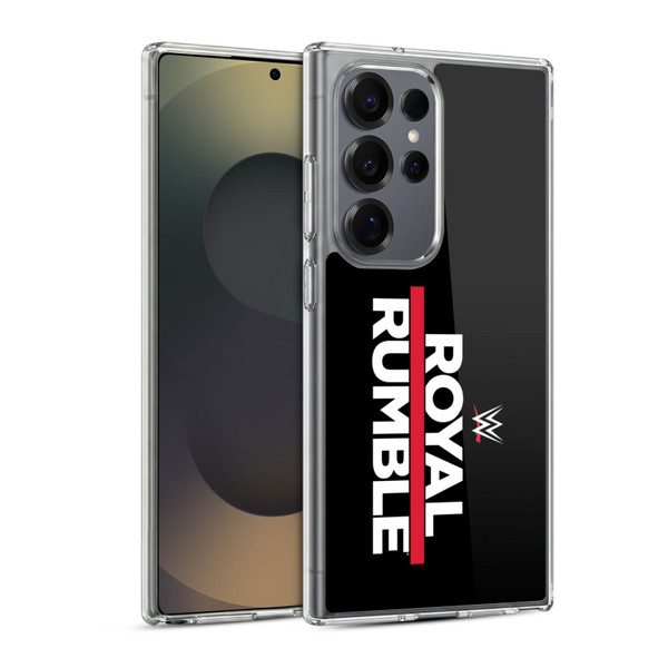 WWE TV Program Logo Royal Rumble Soft Gel Case for Samsung Galaxy S25 Ultra & MagSafe