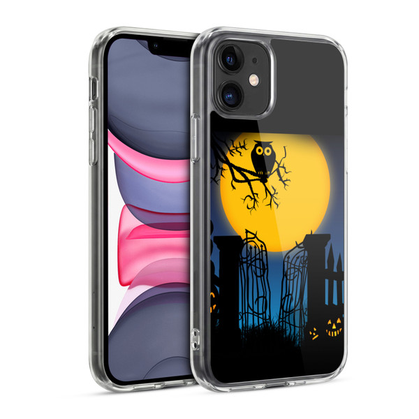 Simone Gatterwe Halloween The Gate Soft Gel Case for Apple iPhone 11