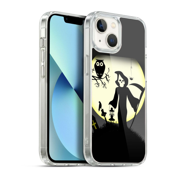 Simone Gatterwe Halloween Death Soft Gel Case for Apple iPhone 13