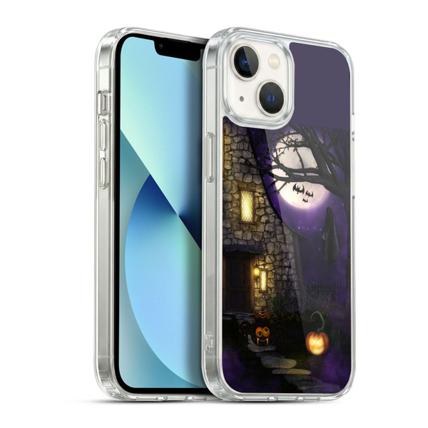 Simone Gatterwe Halloween Spider Soft Gel Case for Apple iPhone 13