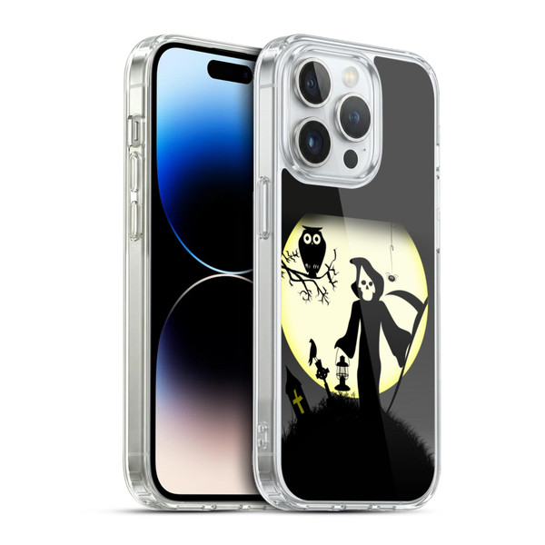 Simone Gatterwe Halloween Death Soft Gel Case for Apple iPhone 13 Pro & MagSafe