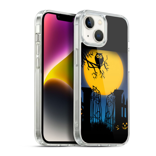 Simone Gatterwe Halloween The Gate Soft Gel Case for Apple iPhone 14