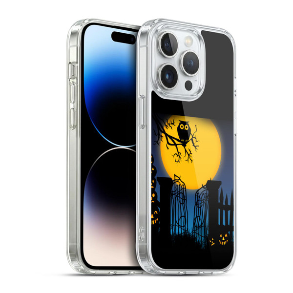 Simone Gatterwe Halloween The Gate Soft Gel Case for Apple iPhone 14 Pro & MagSafe