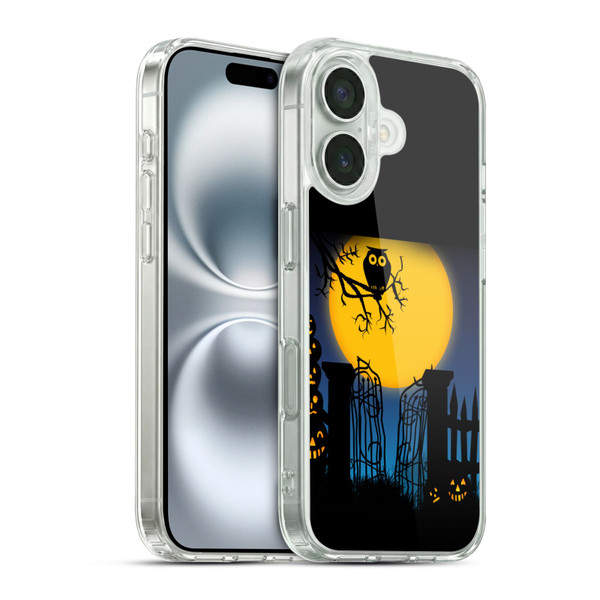 Simone Gatterwe Halloween The Gate Soft Gel Case for Apple iPhone 16 & MagSafe