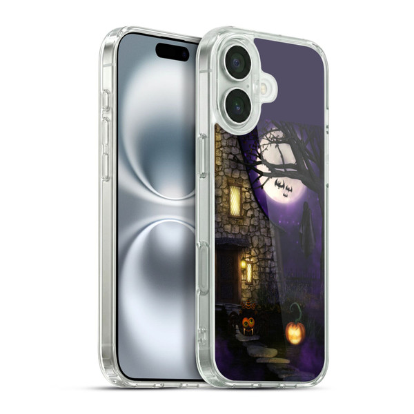 Simone Gatterwe Halloween Spider Soft Gel Case for Apple iPhone 16 Plus & MagSafe
