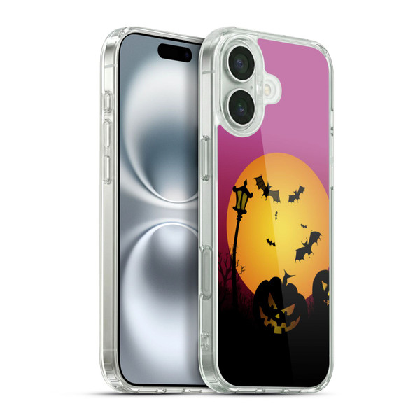 Simone Gatterwe Halloween Spooky Soft Gel Case for Apple iPhone 16 Plus & MagSafe