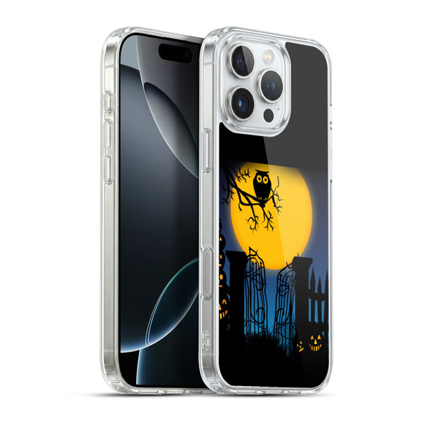 Simone Gatterwe Halloween The Gate Soft Gel Case for Apple iPhone 16 Pro Max & MagSafe