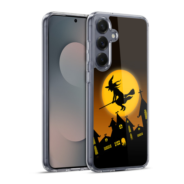 Simone Gatterwe Halloween Witch Soft Gel Case for Samsung Galaxy S25+ & MagSafe