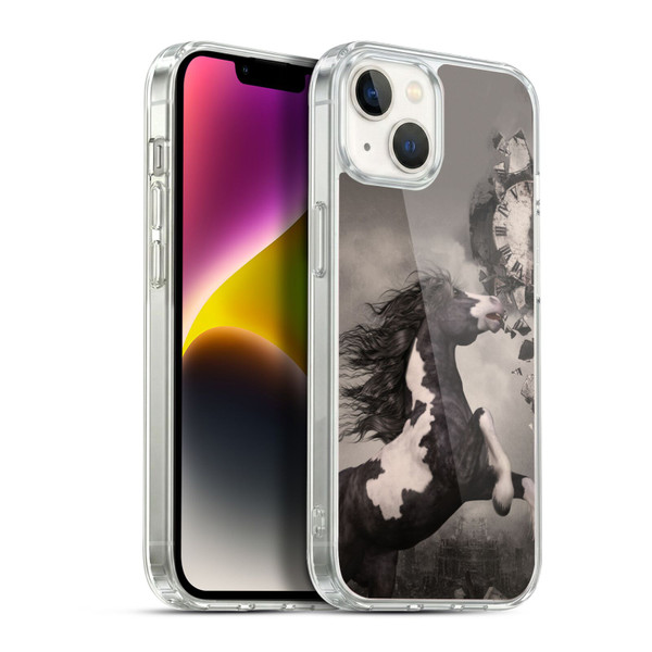 Simone Gatterwe Horses The Apocalypse Soft Gel Case for Apple iPhone 14 Plus & MagSafe