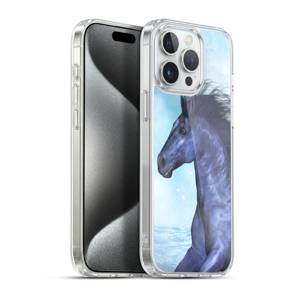 Simone Gatterwe Horses Wild Soft Gel Case for Apple iPhone 15 Pro Max & MagSafe