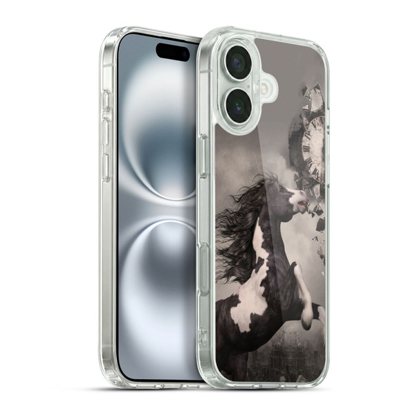 Simone Gatterwe Horses The Apocalypse Soft Gel Case for Apple iPhone 16 Plus & MagSafe