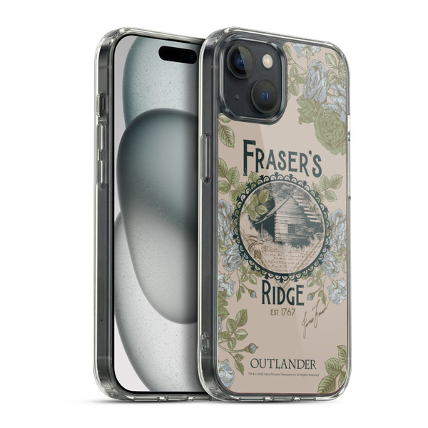 Outlander Composed Graphics Fraser's Ridge Soft Gel Case for Apple iPhone 15 Plus & MagSafe