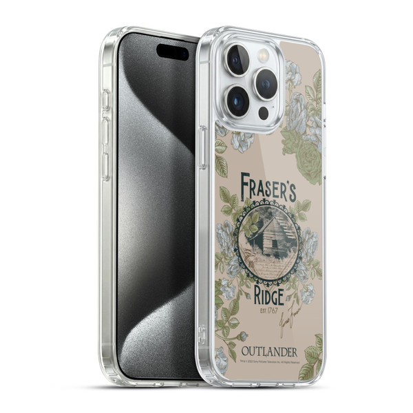 Outlander Composed Graphics Fraser's Ridge Soft Gel Case for Apple iPhone 15 Pro Max & MagSafe