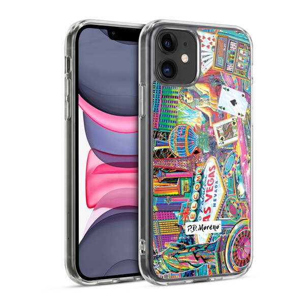 P.D. Moreno Cities Las Vegas 2 Soft Gel Case for Apple iPhone 11