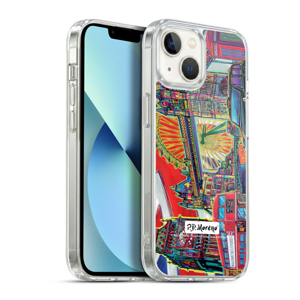 P.D. Moreno Cities London 1 Soft Gel Case for Apple iPhone 13
