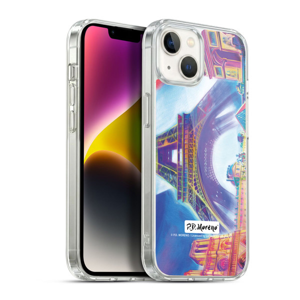 P.D. Moreno Cities Paris 2 Soft Gel Case for Apple iPhone 14 Plus & MagSafe