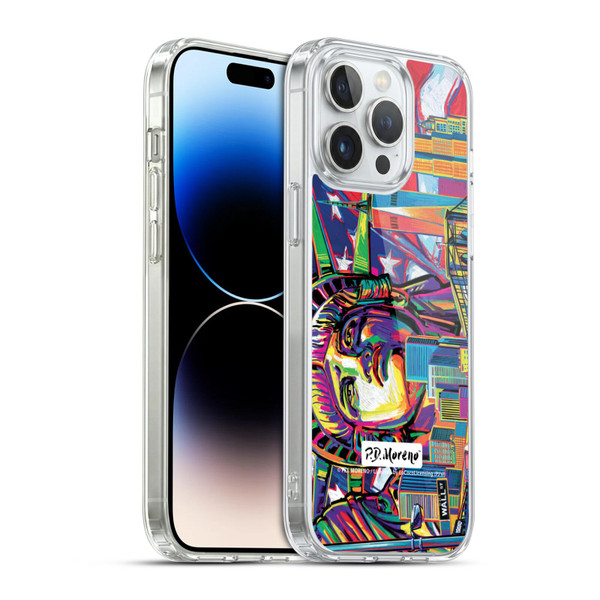P.D. Moreno Cities New York 1 Soft Gel Case for Apple iPhone 14 Pro Max & MagSafe