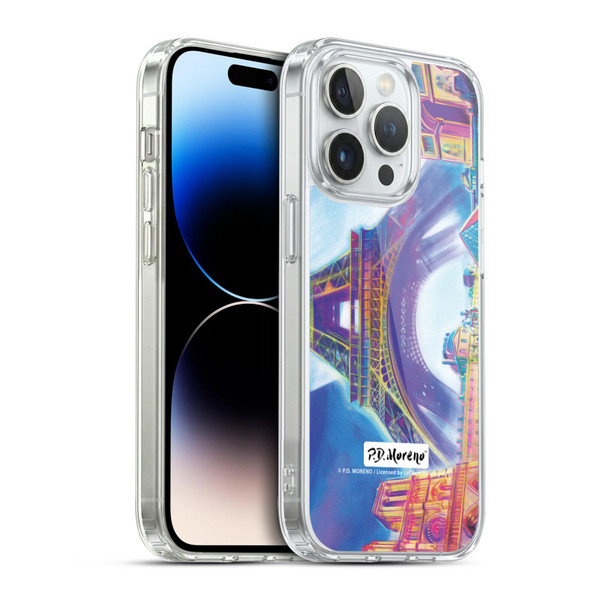 P.D. Moreno Cities Paris 2 Soft Gel Case for Apple iPhone 14 Pro & MagSafe