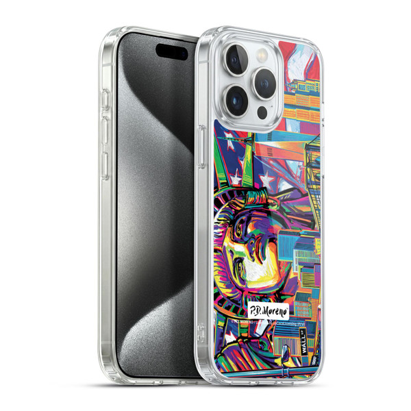 P.D. Moreno Cities New York 1 Soft Gel Case for Apple iPhone 15 Pro Max & MagSafe