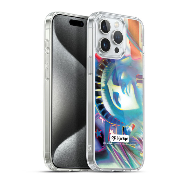 P.D. Moreno Cities New York 2 Soft Gel Case for Apple iPhone 15 Pro Max & MagSafe