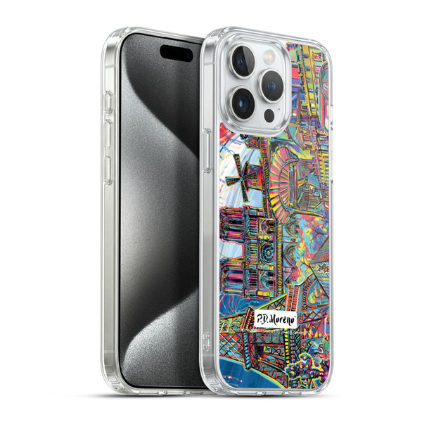 P.D. Moreno Cities Paris 1 Soft Gel Case for Apple iPhone 15 Pro Max & MagSafe