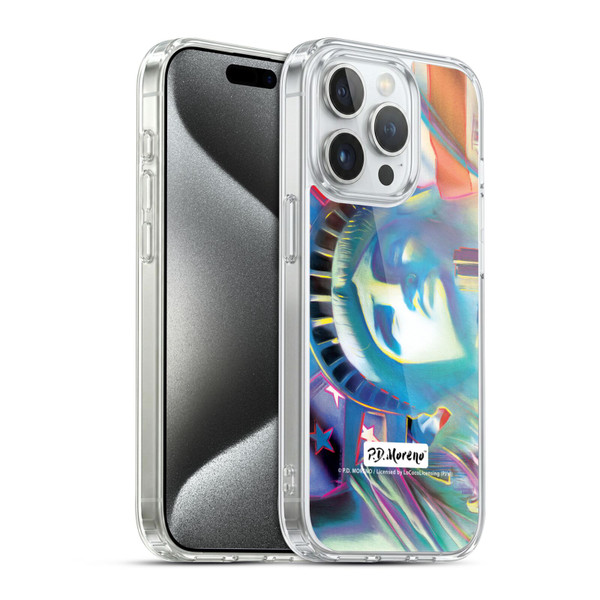 P.D. Moreno Cities New York 2 Soft Gel Case for Apple iPhone 15 Pro & MagSafe