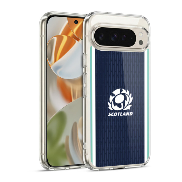 Scotland Rugby 2024/25 Crest Kit Home Soft Gel Case for Google Pixel 9 / Pixel 9 Pro