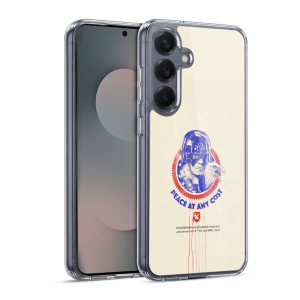 Peacemaker: Television Series Graphics Christopher Smith & Eagly Soft Gel Case for Samsung Galaxy S25 & MagSafe