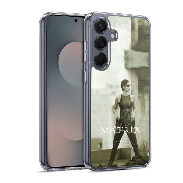 The Matrix Key Art Trinity Soft Gel Case for Samsung Galaxy S25 & MagSafe