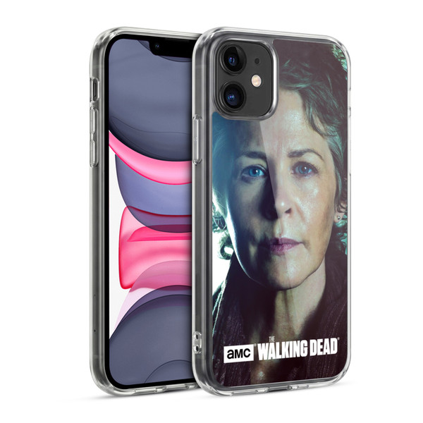 AMC The Walking Dead Characters Carol Soft Gel Case for Apple iPhone 11
