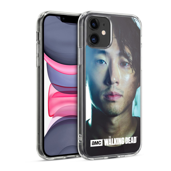 AMC The Walking Dead Characters Glenn Soft Gel Case for Apple iPhone 11